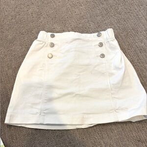 Vineyard Vines like new White Buttoned Girl’s Skirt